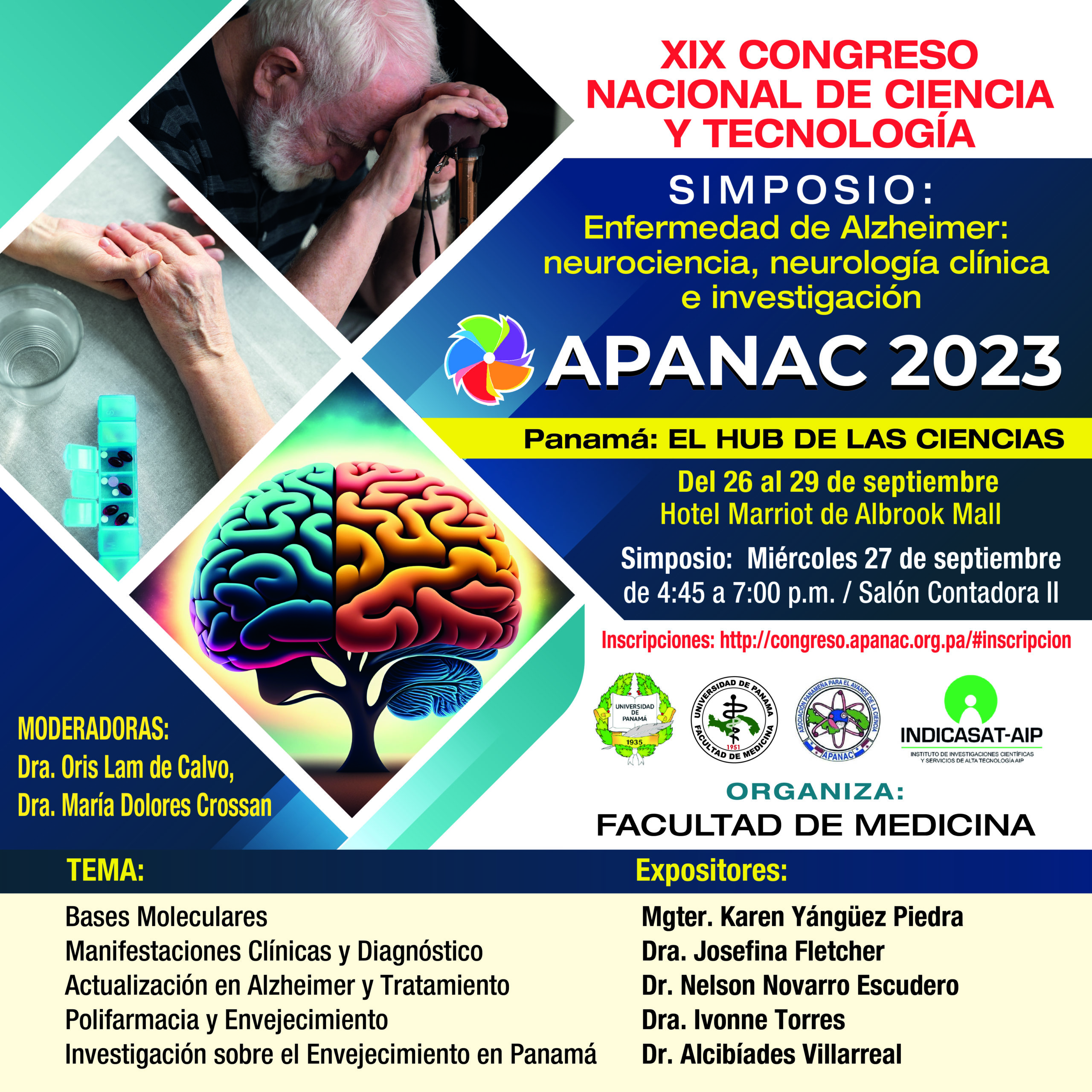 Afiche Simposio Alzheimer